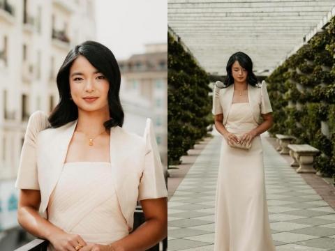 Alex Eala's modern Filipiniana was designed by her uncle Rhett Eala