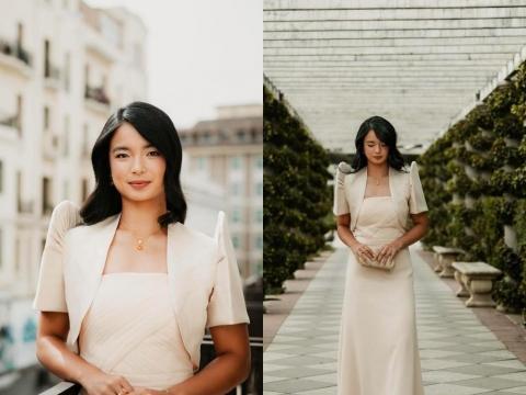 Alex Eala's modern Filipiniana was designed by her uncle Rhett Eala