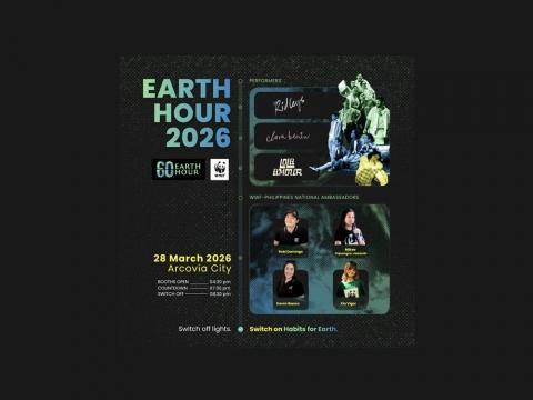 Robi Domingo, Mikee Cojuangco-Jaworski, Lola Amour lead star-studded Earth Hour PH 2026 for 20th Global Switch-off