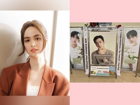 How Kim Domingo expresses love and support for her Korean idol Cha Eun-woo