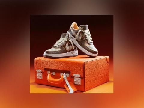 Virgil Abloh's Louis Vuitton x Nike Air Force 1 collection sells