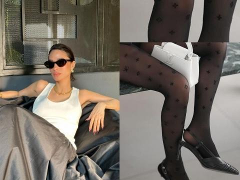 Heart Evangelista rocks a pair of LV tights and her fans love it