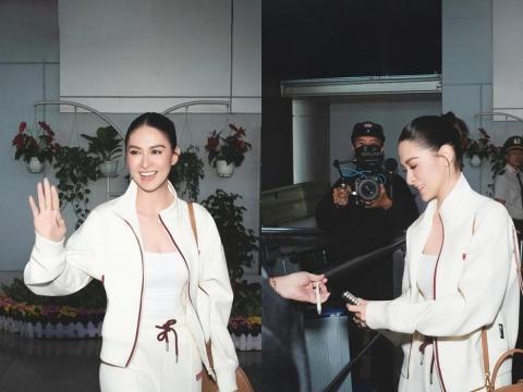 Marian Rivera arrives in Vietnam for fashion event
