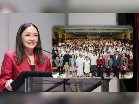 UST College of Science Class of 2026 inspired by chemist-entrepreneur Pinky Tobiano's commencement address