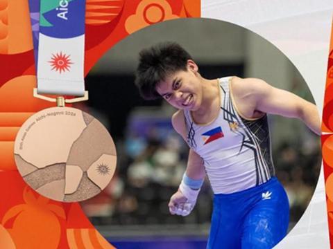 Eldrew Yulo bags bronze at the 20th Asian Games
