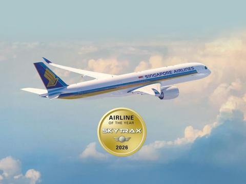 Singapore Airlines named World's Best Airline in 2026