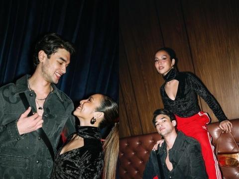 Kyline Alcantara and Kobe Paras attend launch of a fashion magazine