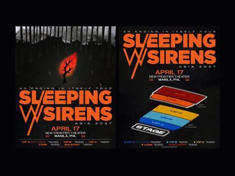 Here's how much tickets are for Sleeping With Sirens in Manila