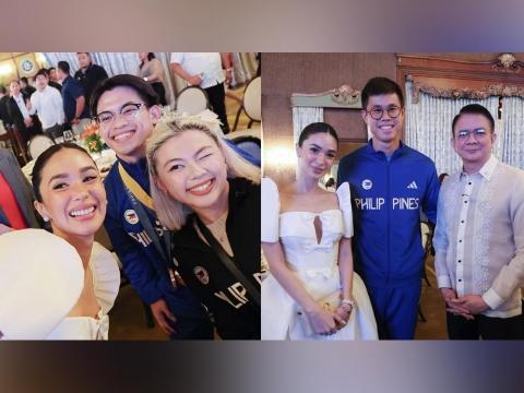 Heart Evangelista, Chiz Escudero meet Carlos Yulo, EJ Obiena | GMA  Entertainment