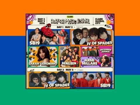 SB19, IV of Spades to headline a music festival in Clark