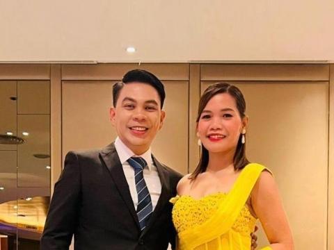 non-showbiz couple