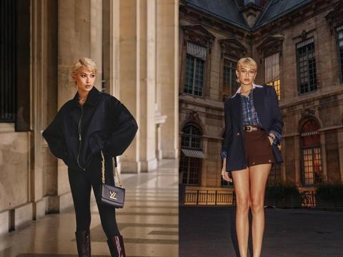 Michelle Dee enjoyed her time at Paris Fashion Week