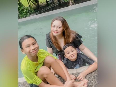 Angelika Dela Cruz son Gabriel is now a teenager GMA Entertainment