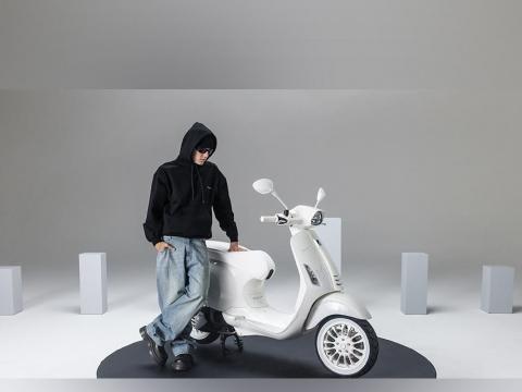 Christian Dior Gives Vespa's Signature Scooter A Fashion Makeover