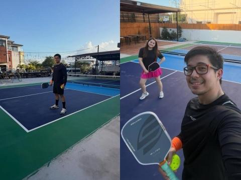 Rodjun Cruz builds own pickleball court