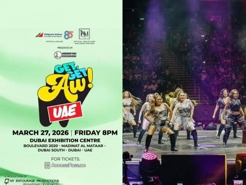 SexBomb Girls to hold 'Get Get Aw' concert in UAE