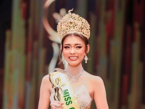 Hoa hậu Hòa bình Quốc tế Myanmar 2024 Thae Su Nyein rơi nước mắt sau cuộc thi | GMA Entertainment