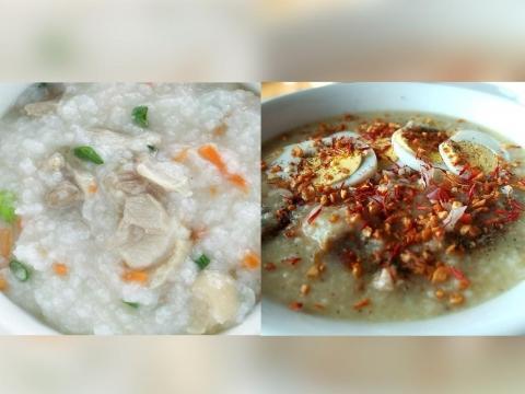 Arroz caldo and lugaw