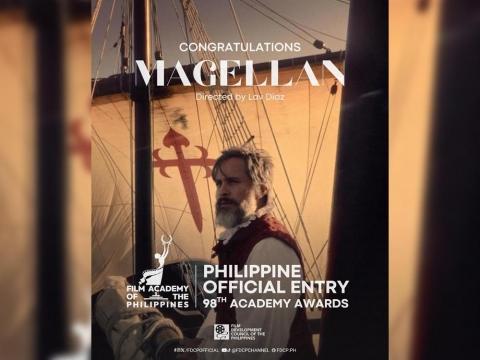 Lav Diaz's 'Magellan' is PH's official entry to the 98th Oscars