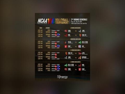 Here are the NCAA volleyball games from May 20-25