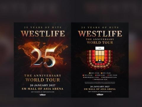 Westlife in Manila: ticket prices, seat plans, and more