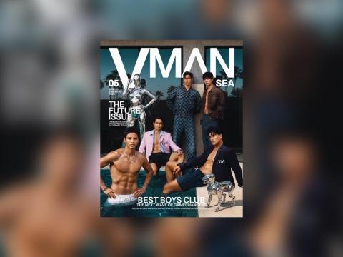 Vince Maristela and Anthony Constantino are cover stars on international lifestyle magazine