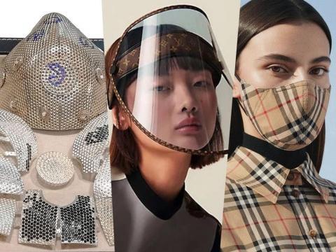 LOOK: Luxury face masks and face shields