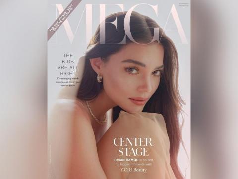Rhian Ramos is a featured star in lifestyle magazine's November issue