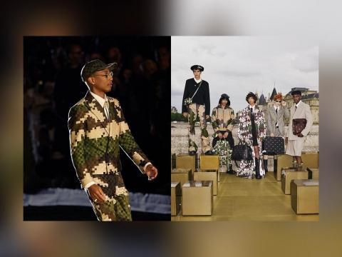 Pharrell's Debut Collection for LV Draws from the Work of Henry