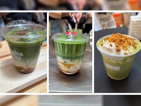 Have you tried matcha drink flavors like biko, mango manchego, and banana pudding?