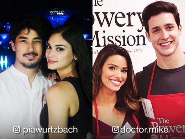 Look Pia Wurtzbach And Dr Mikes New Year Photos With Their New Loves