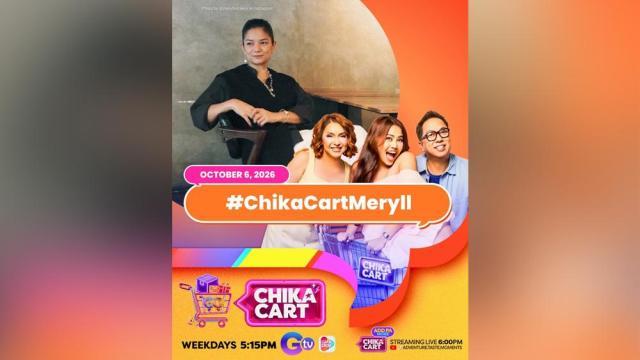 Chika Cart: Meryll Soriano, makiki-chika na ngayong Matrtes ng hapon!