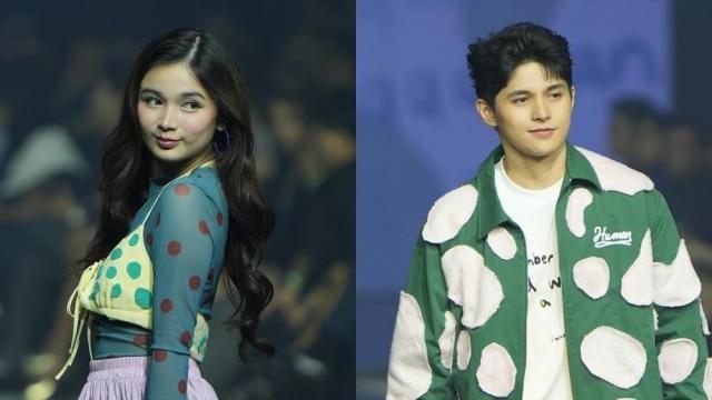 Sofia Pablo at Allen Ansay, game rumampa sa fashion show sa kabila ng mishaps