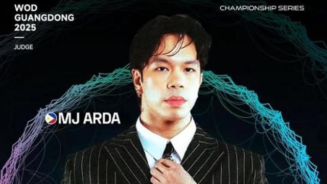 MJ Arda tapped as judge for World of Dance 2025 in China