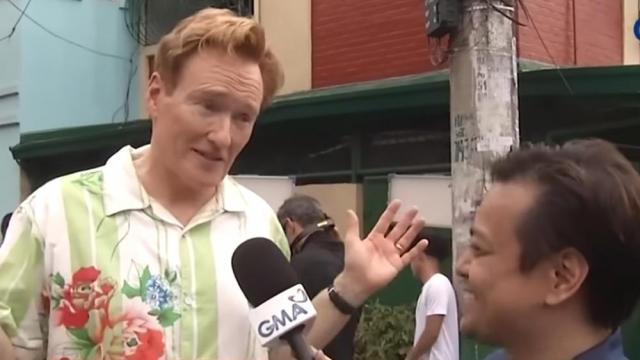 Conan O'Brien, pinuri ang Pinoy fans