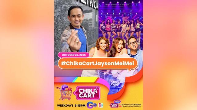 Jayson Gainza at grupong Mei Mei, makikisaya sa 'Chika Cart' ngayong Huwebes