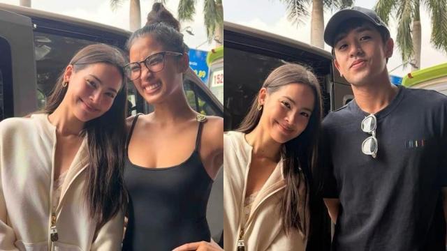 David Licauco, Shuvee Etrata meet Yaya Sperbund in Vietnam