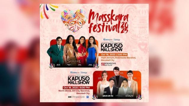 GMA Regional TV Commemorates 46th MassKara Festival with Star-Studded Events and Special Coverage of the Dance Arena Competition via Livestream