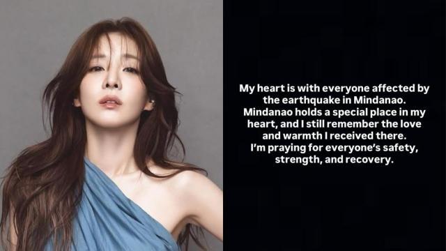 Sandara Park prays for everyone affected by Mindan