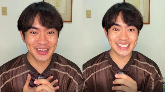 Arshie Larga gives fuel aid to Marinduque tricycle drivers on Easter Sunday