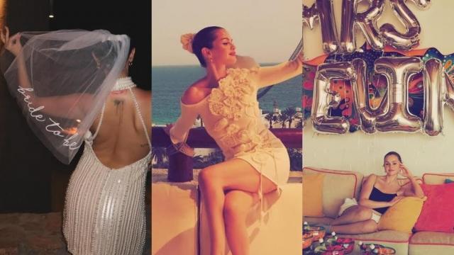 Selena Gomez is glowing in her bridal shower photos