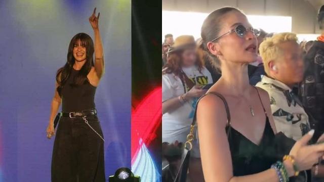 Anne Curtis spotted at Coachella watching BINI