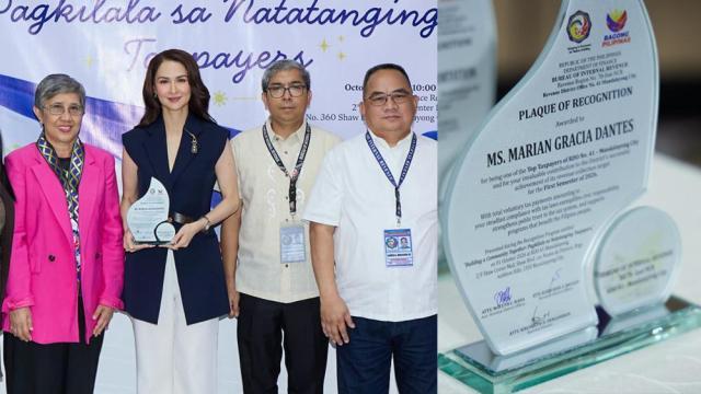 Marian Rivera is one of Mandaluyong City's top taxpayers