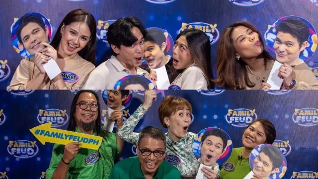 Bago ang kasal, Mikoy Morales at fiancee, makakalaban si John Feir, sa Valentine episode ng 'Family Feud'