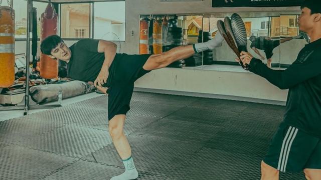 Ruru Madrid, balik-training sa Filipino martial arts