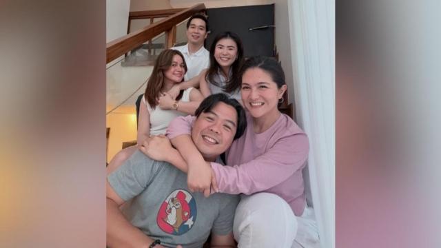 Bea Alonzo, Vincent Co, Dimples Romana, and Beatriz Saw celebrate Easter together