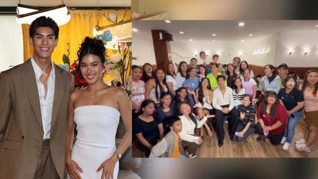 Shuvee Etrata and Anthony Constantino bond with fans over watch party