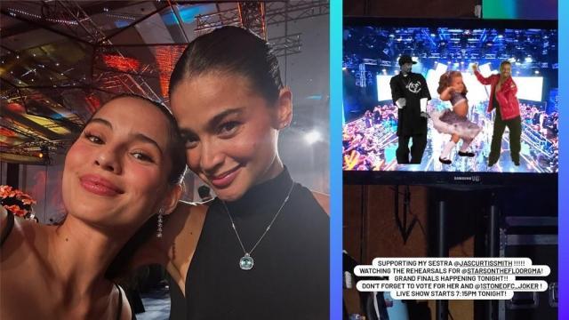 Anne Curtis, suportado ang kapatid na si Jasmine Curtis-Smith sa 'Stars On The Floor 2026' finale
