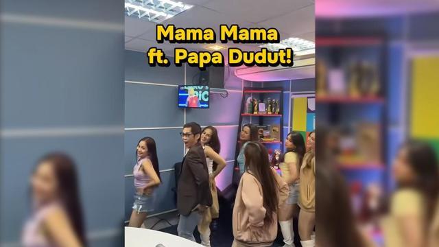 Papa Dudut, nakisayaw sa 'Mama Mama' kasama ang SexBomb Girls