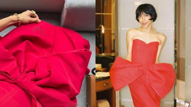 Mimiyuuuh's dress gets signed by Meryl Streep and Anne Hathaway